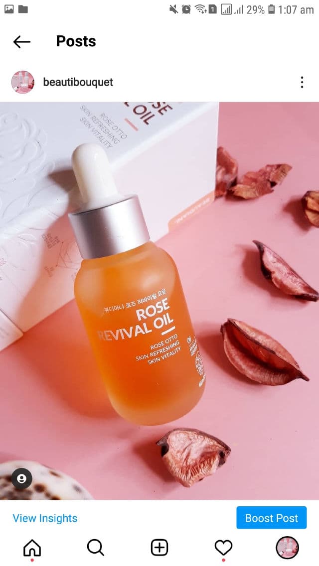 Beaudiani Rose Revival Oil review photo by Sidd