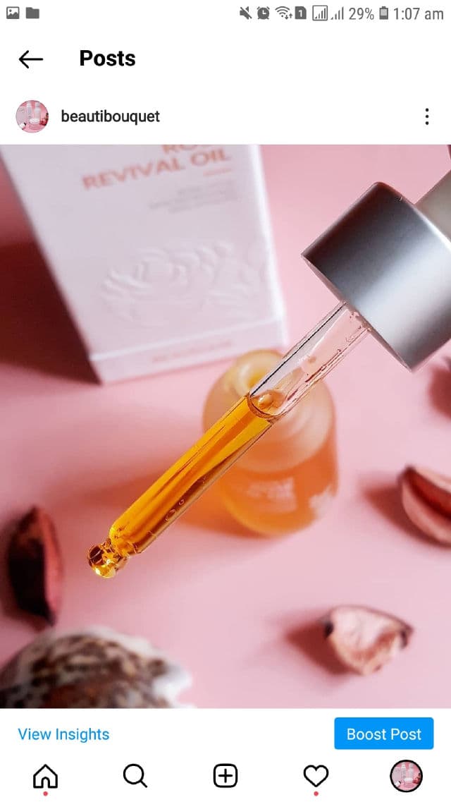 Beaudiani Rose Revival Oil review photo by Sidd