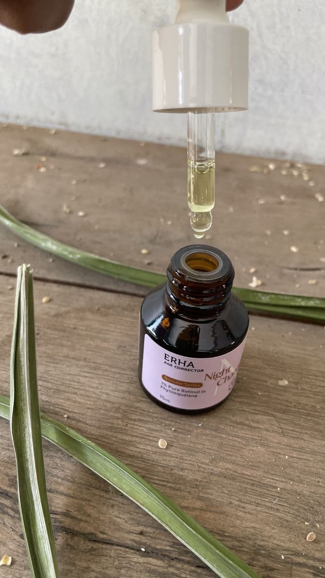 ERHA Age Corrector Night Charge Booster (Retinol & Phytosqualane) review photo by Siscaaryf