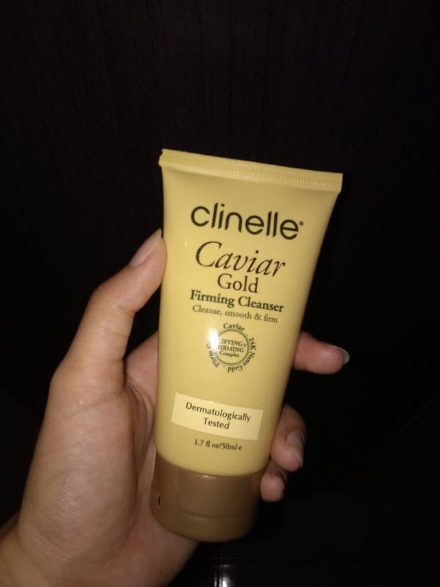Clinelle CaviarGold Firming Cleanser review photo by hyaluronate