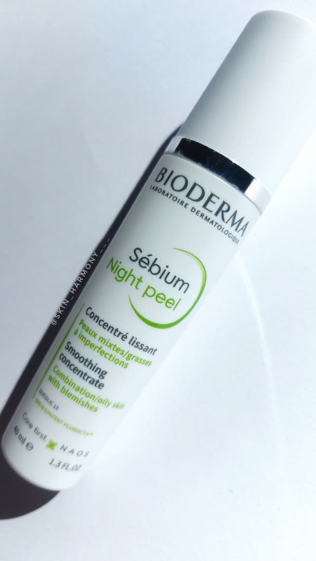 Bioderma Sebium Night Peel review photo by blossomevibe