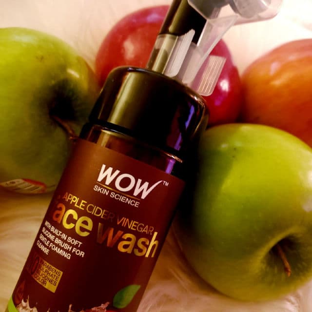 WOW Skin Science Apple Cider Vinegar Foaming Face Wash review photo by SkinObsessedWavy