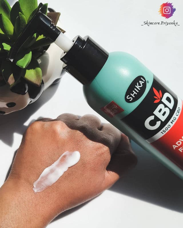ShiKai CBD Body Lotion | 750mg CBD review photo by SkinPri