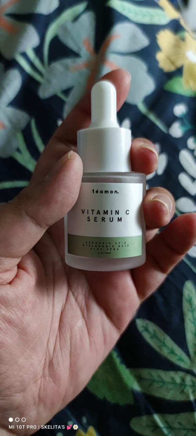 Teamon Vitamin C Serum review photo by Skinbyrd