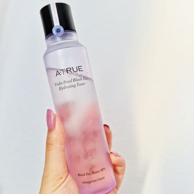 ATRUE Violet Petal Black Tea Hydrating Toner review photo by SkincareBunny