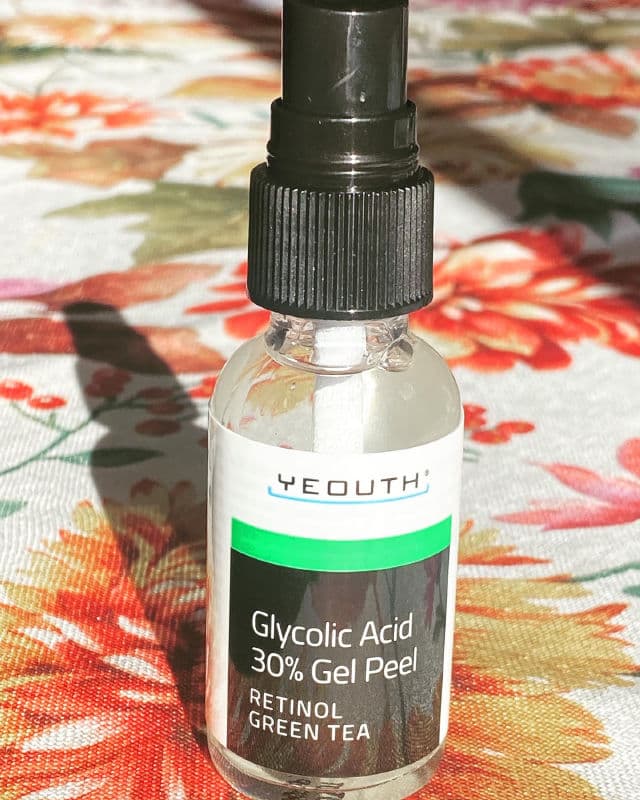 YEOUTH Glycolic Acid 30% Gel Peel review photo by SkincareMare