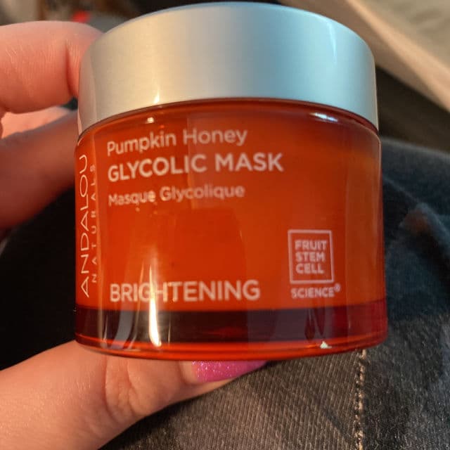 Andalou Naturals Pumpkin Honey Glycolic Mask review photo by SkincareMare