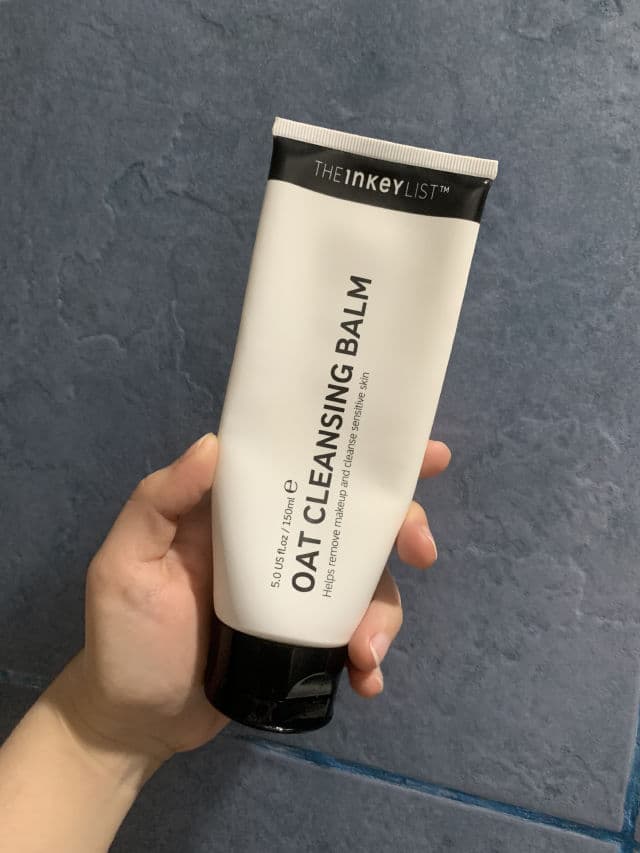 The Inkey List Oat Cleansing Balm review photo by skincarewmae