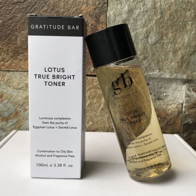 Gratitude Bar Lotus True Bright Toner review photo by Skincarebuddy07