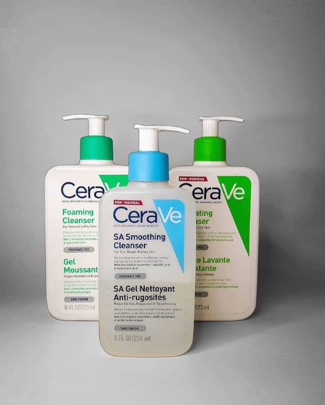 CeraVe Foaming Facial Cleanser review photo by SkincarebyNessa