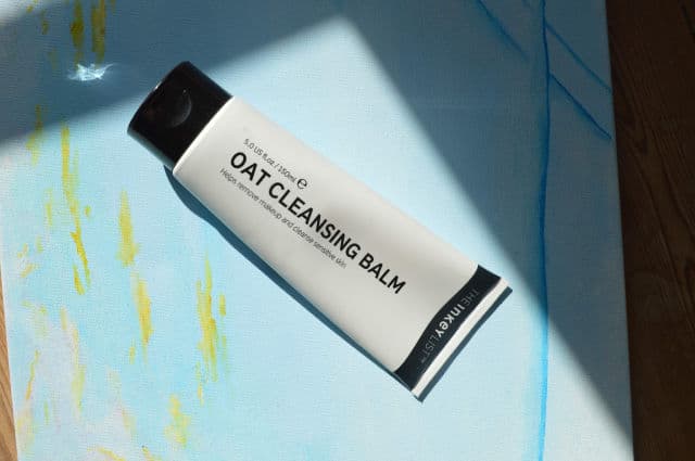 The Inkey List Oat Cleansing Balm review photo by Skincarecopenhagen