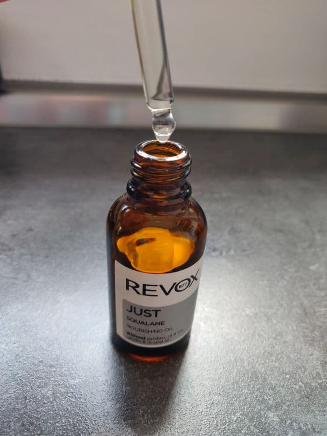 Revox Just Squalene review photo by Skincarekitten