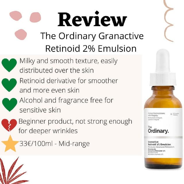 The Ordinary Granactive Retinoid 2% Emulsion review photo by Skincarekitten