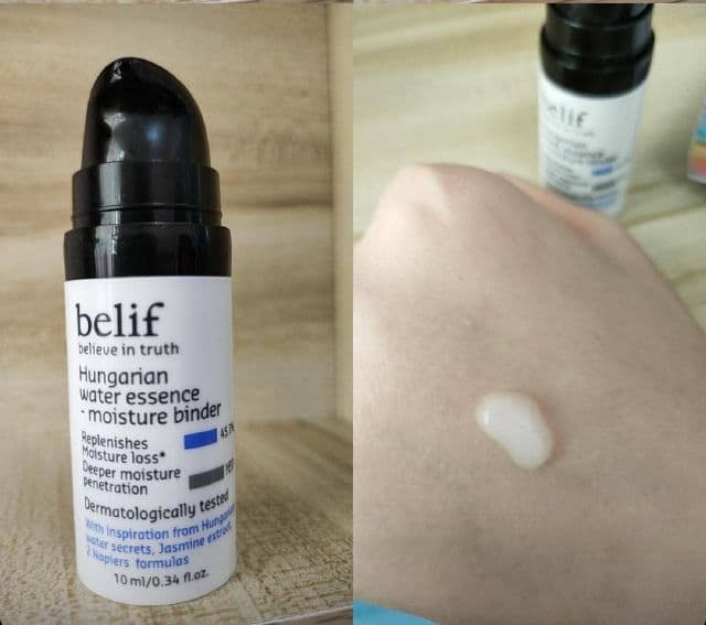 belif Hungarian water essence review photo by Skincarelife