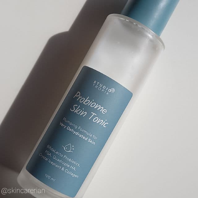Studio Tropik Probiome Skin Tonic review photo by Skincarerian