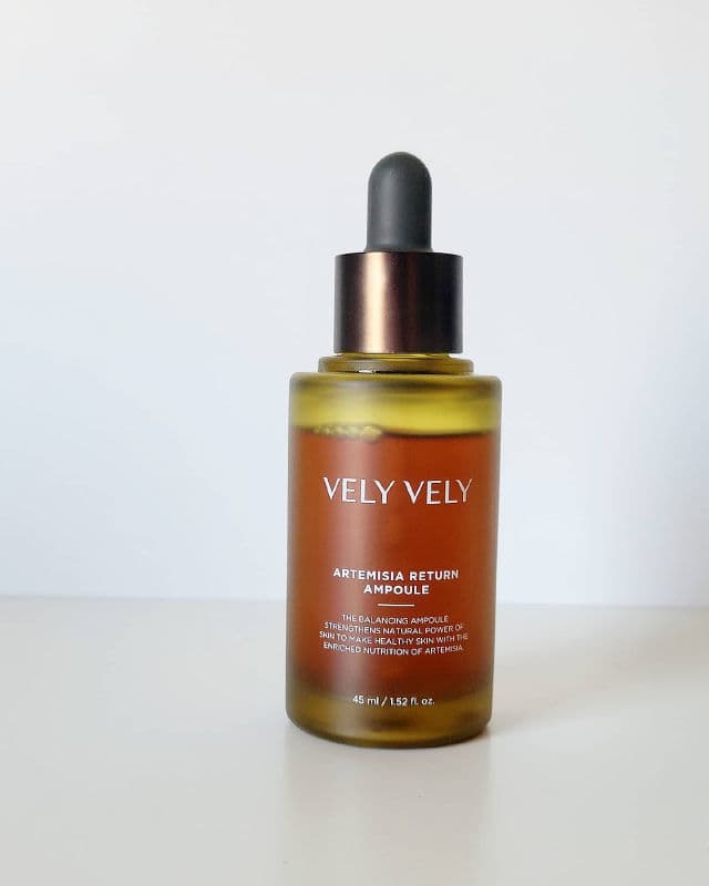 Vely Vely Artemisia Return Ampoule review photo by Skincareverse