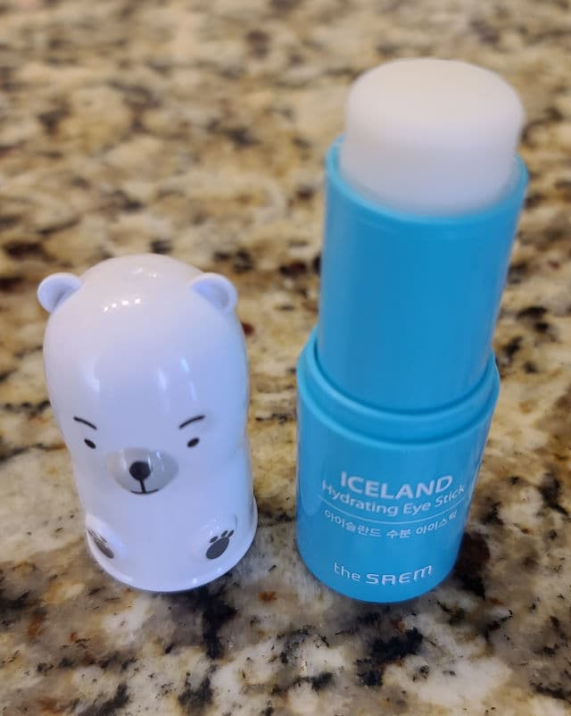 THE SAEM Iceland Hydrating Eye Stick review photo by SkincerelyKeeli