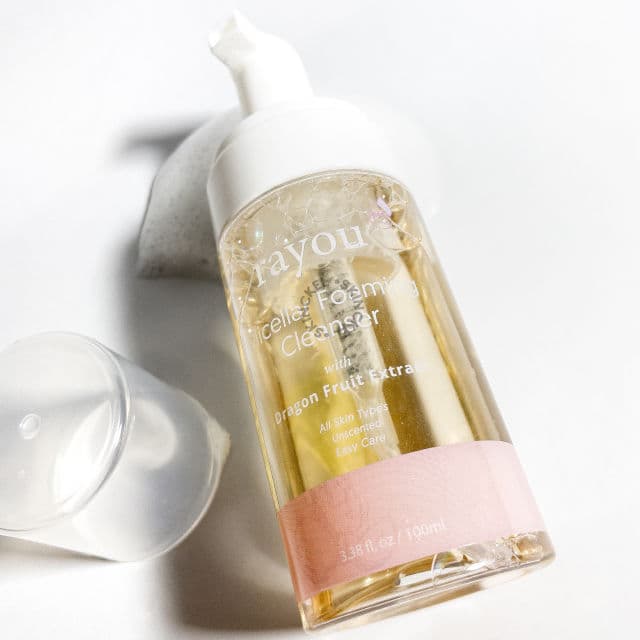 Rayou Micellar Foaming Cleanser review photo by Skinckel