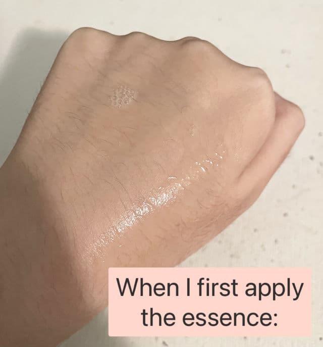 ISNTREE Chestnut AHA 8% Clear Essence review photo by skincarebymilan101