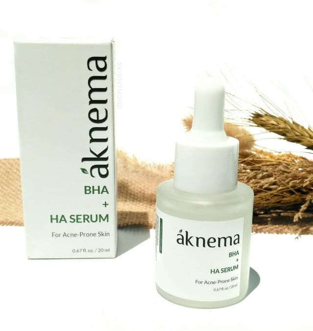 aknema BHA + HA Serum review photo by Skinmymood