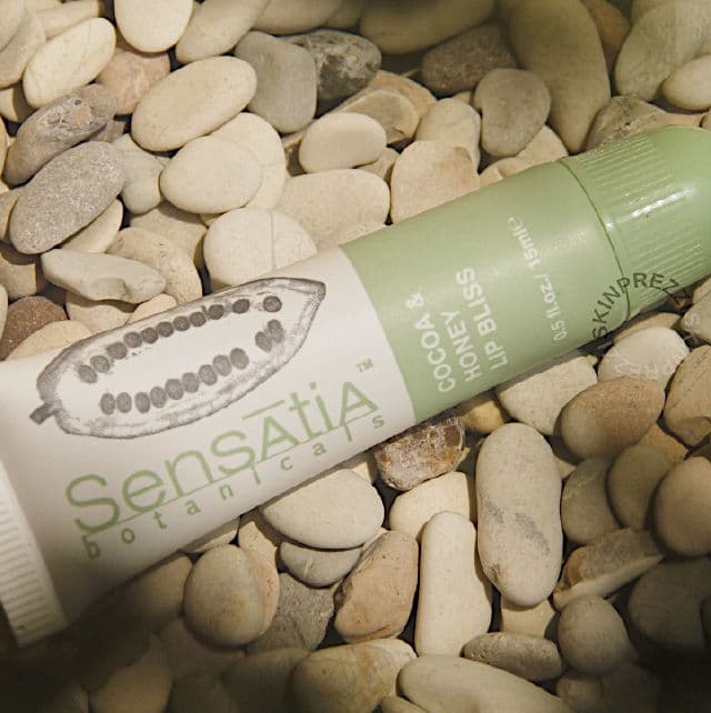Sensatia Botanicals Cocoa Honey Lip Bliss review photo by Skinprezzi