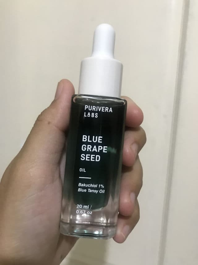 Purivera Blue Grapeseed Serum Oil review photo by Skinslay
