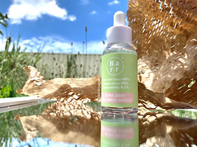 Barr Cosmetics Super Green Deep Energy Ampoule review photo by Skintrospect
