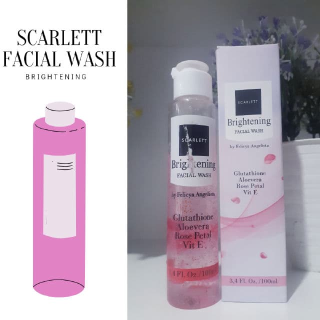 Scarlett Whitening Whitening Facial Wash Normal to Dry Skin review photo by Slezia