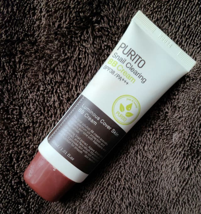 PURITO [Discontinued] Snail Clearing BB Cream SPF38 PA+++ #23 Natural Beige review photo by Smeesee