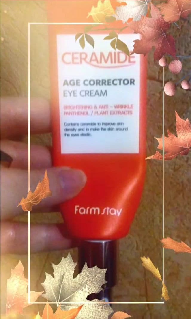 Farmstay Ceramide Age Corrector Eye Cream review photo by Snowbeauty