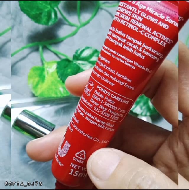 Pond's Age Miracle Double Action Serum review photo by Sofiadj