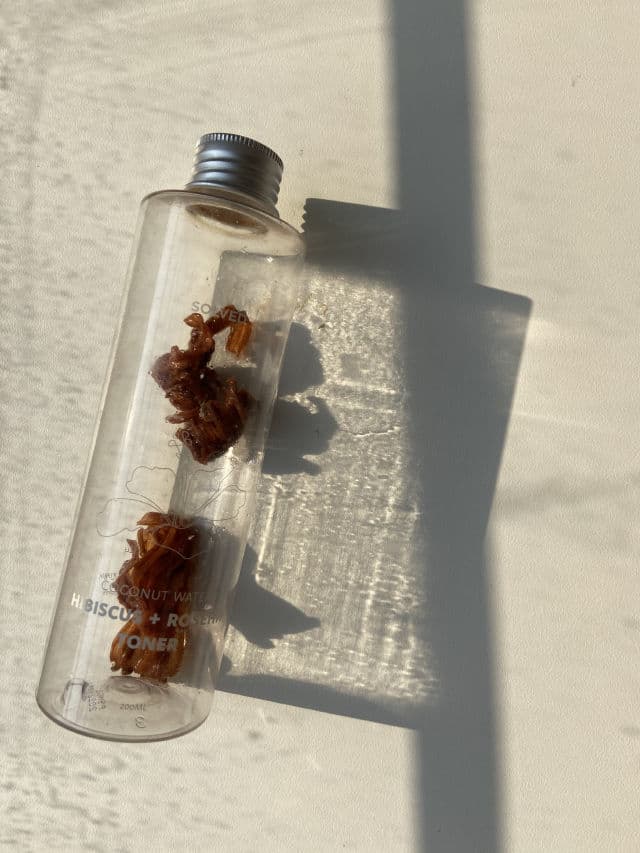 Solved Skincare Coconut Water Hibiscus + Rosehip Toner review photo by Spendoholic