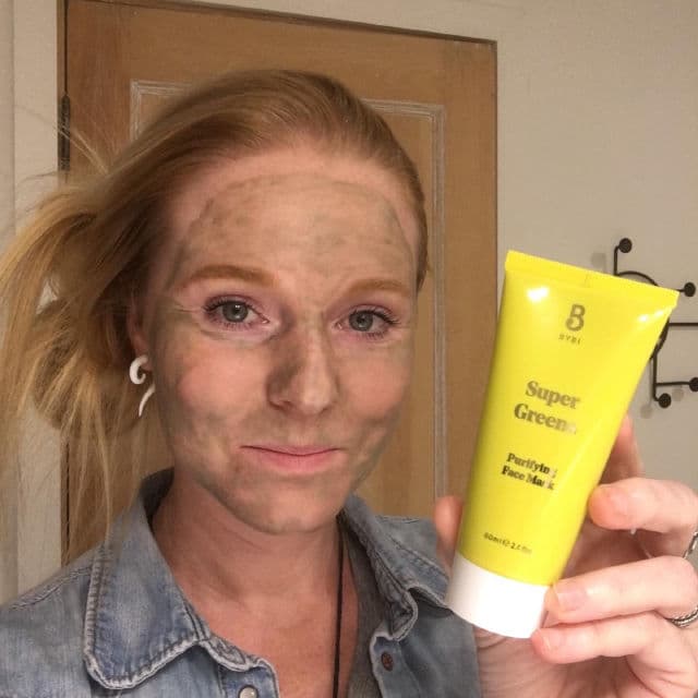 BYBI Beauty Super Greens Purifying Face Mask review photo by SplashUK