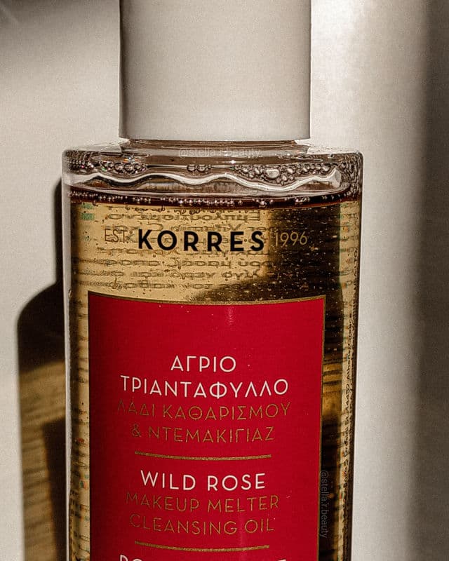 Korres Wild Rose Makeup Melter Cleansing Oil review photo by StellaRk
