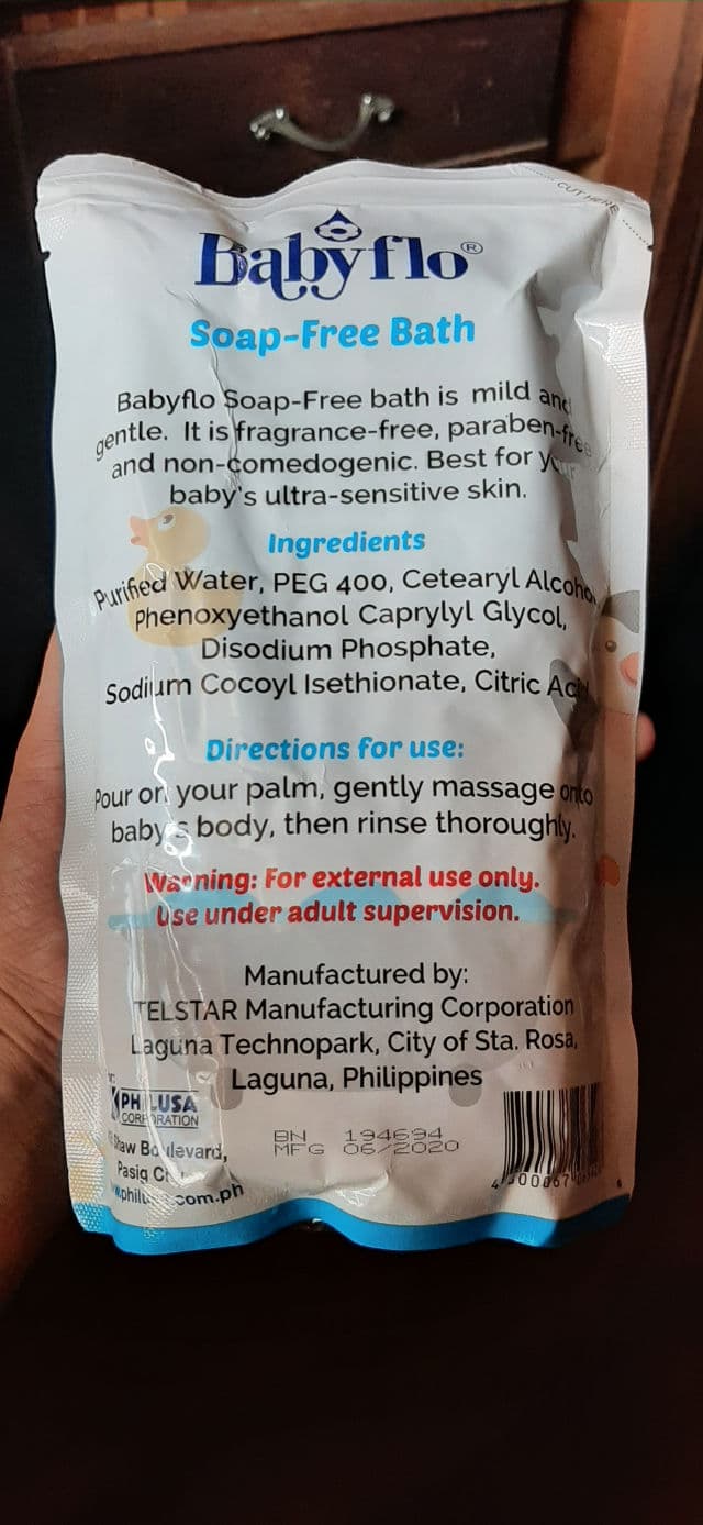 Babyflo Soap-Free Bath review photo by Stephyy