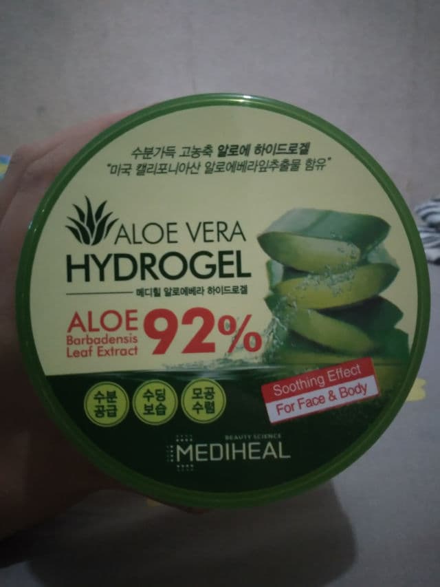 MEDIHEAL Aloe Vera Soothing Hydrogel review photo by Sulistia