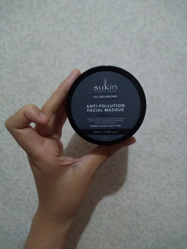 Sukin Oil Balancing Anti-Pollution Facial Masque review photo by Sulistia