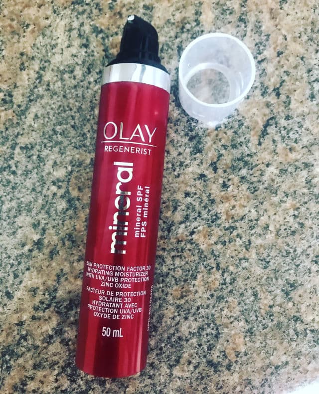 Olay Regenerist Mineral Sunscreen Hydrating Moisturizer SPF 30 review photo by Sunniya
