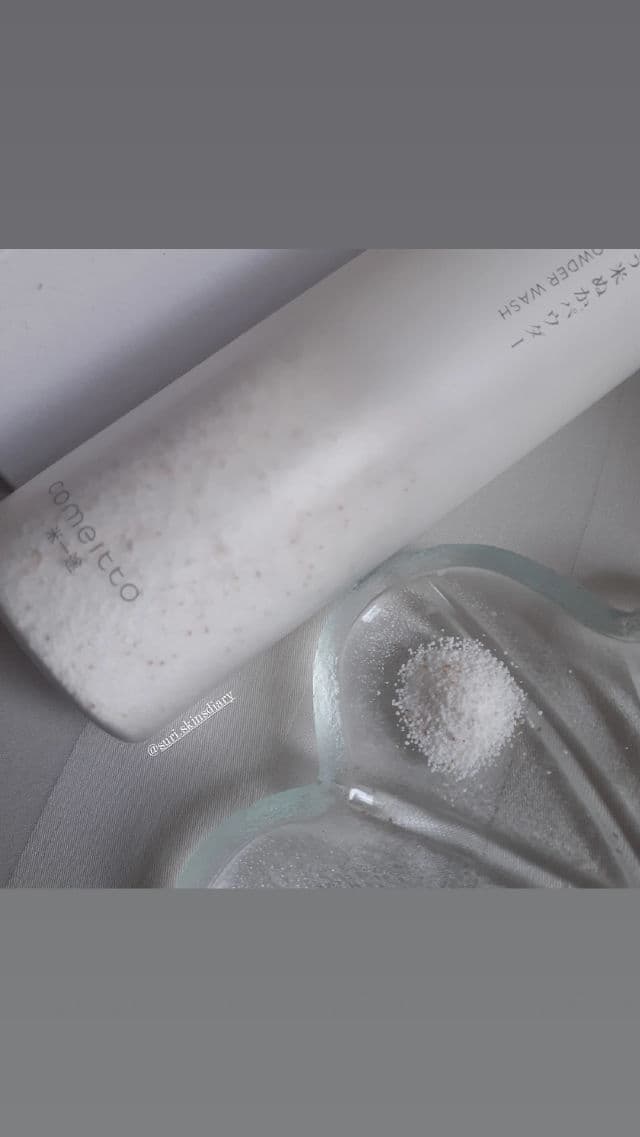Comeitto Rice Powder Wash review photo by Suriskinsdiary