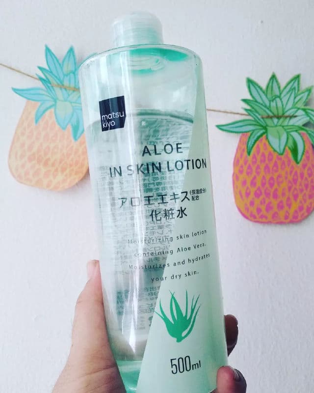Matsumoto Kiyoshi Aloe in Skin Lotion review photo by Sussi