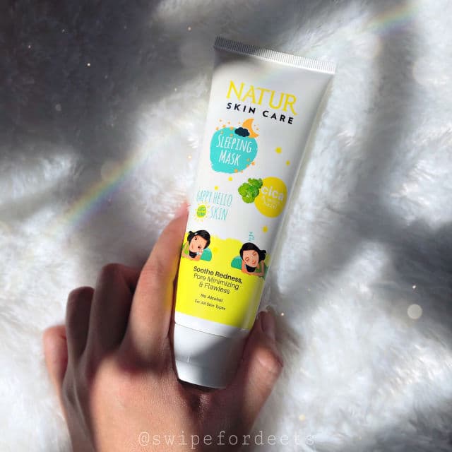 Natur Skin Care Sleeping Mask Cica & Witch Hazel review photo by Swipefordeets