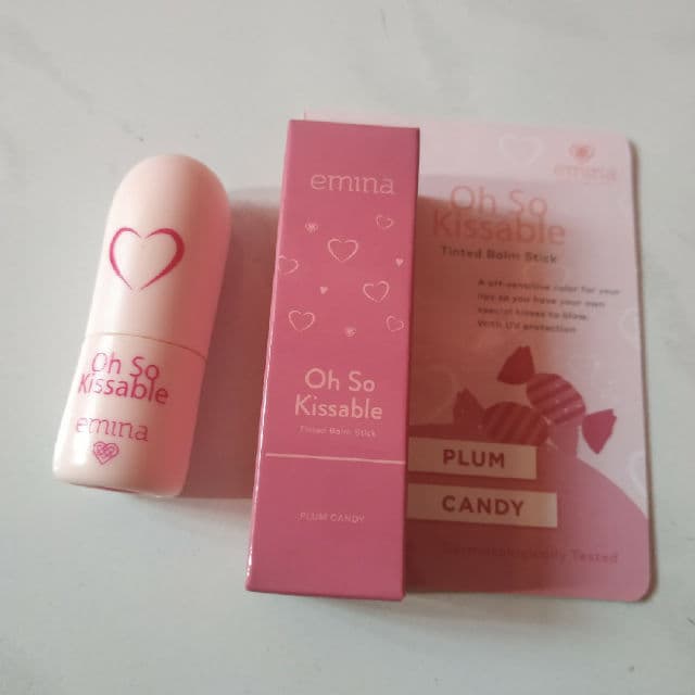 Emina Oh So Kissable Lip Balm review photo by Syifaadzul