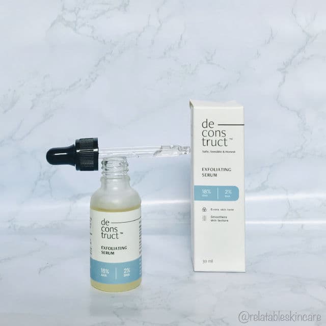 Deconstruct 18% AHA + 2% BHA (Salicylic Acid) - Exfoliating Serum review photo by TAABS