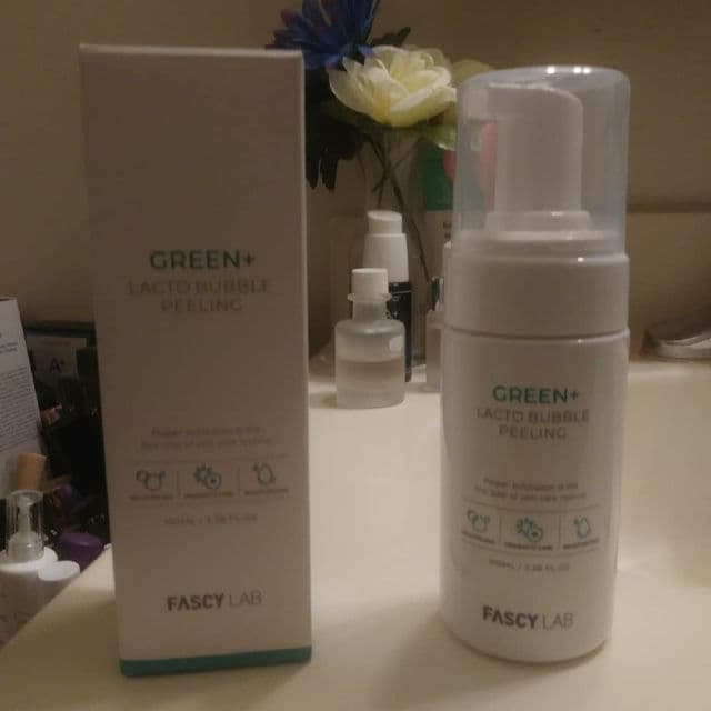 FASCY Lab Lab Green+ Lacto Bubble Peeling review photo by TGeane2