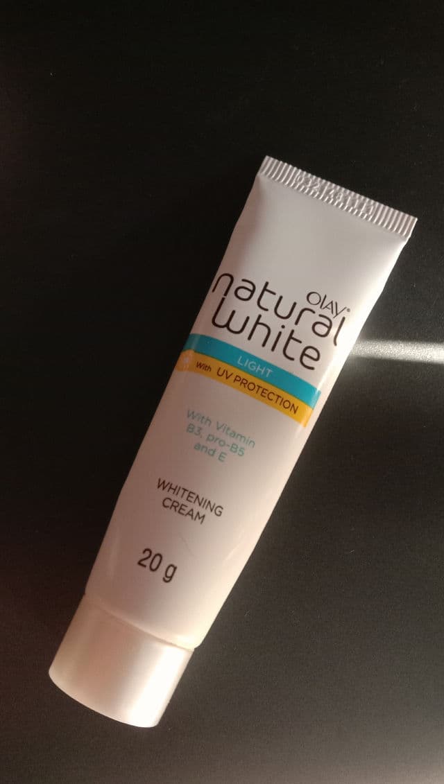 Olay Natural White Light w​/​ UV Protection Whitening Cream review photo by Tabprisaf