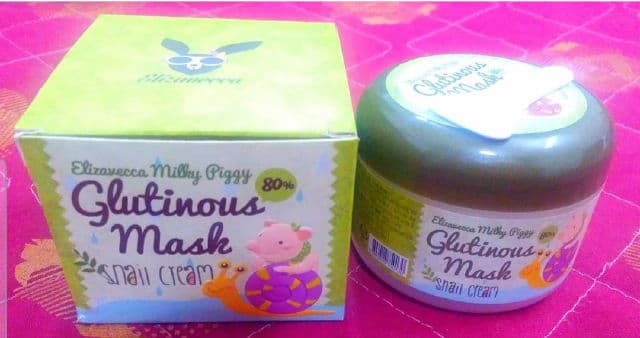 ELIZAVECCA Milky Piggy Glutinous Mask Snail Cream review photo by Tapaswini
