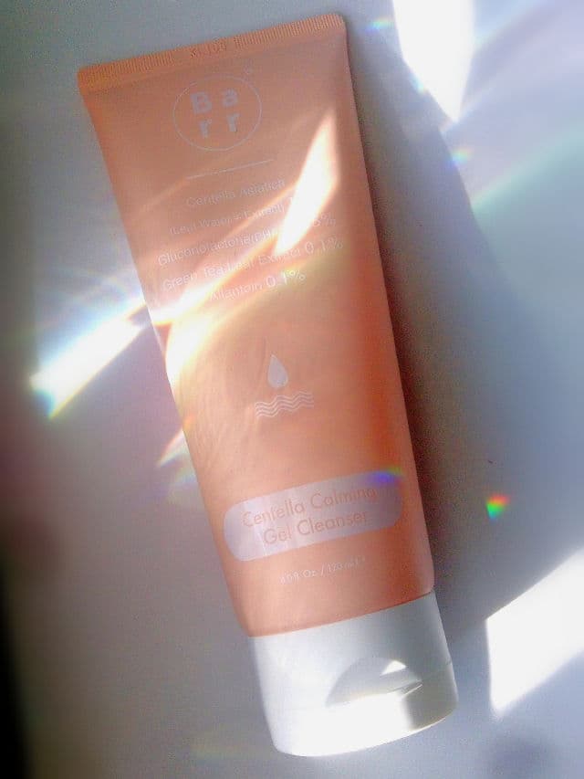 Barr Cosmetics Centella Calming Gel Cleanser review photo by Terraglena