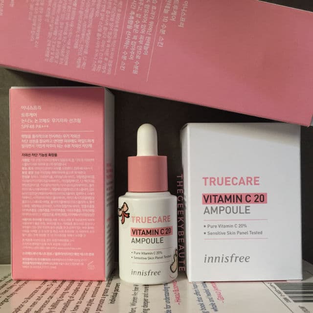 INNISFREE Truecare Vitamin C 20 Ampoule review photo by TheGeekyBeaute