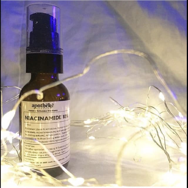 Apotheke Science Niacinamide 10% review photo by TheGeekyBeaute