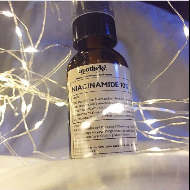 Apotheke Science Niacinamide 10% review photo by TheGeekyBeaute